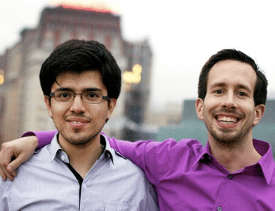 Jason Baptiste y Andres Baretto cofundaron la innovadora empresa OnSwipe de Techstars.